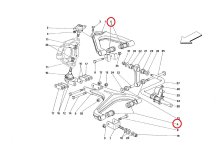 他の写真1: ウィッシュボーンブッシュ（フロント&リア）（348用）/4個セット