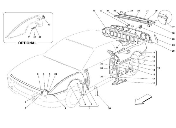 画像1: 032 ”F 355 GTS”マーク/355（5.2 Motronic）