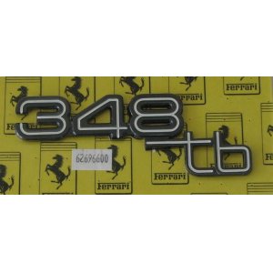 画像: “348TB”マーク　リアエンブレム（348）