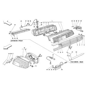 画像: 001 (左）リア・ライト/348（2.7 Motronic）