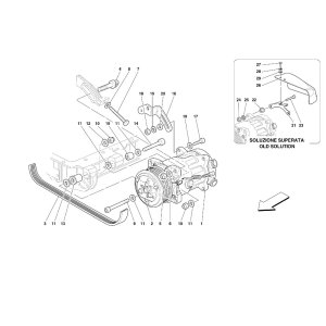 画像: 001 エア・コンディショニング・コンプレッサー（SANDEN SD7）/355（2.7 Motronic）