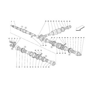 画像: 000 ピニオン・コンプリート・キット・３番ギア用/355（5.2 Motronic）
