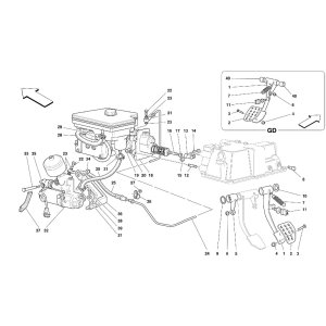 画像: 001 ブレーキ・ペダル/355（5.2 Motronic）
