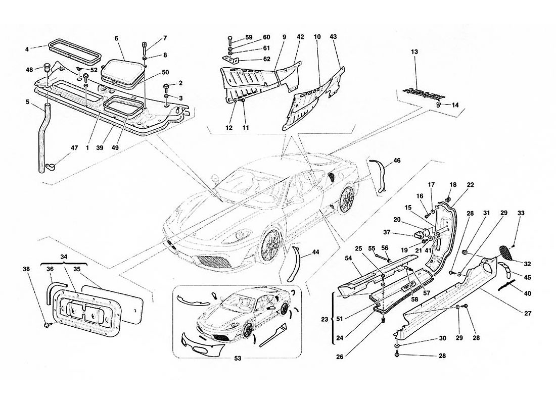 画像1: 013 ”FERRARI”マーク/430 スクーデリア